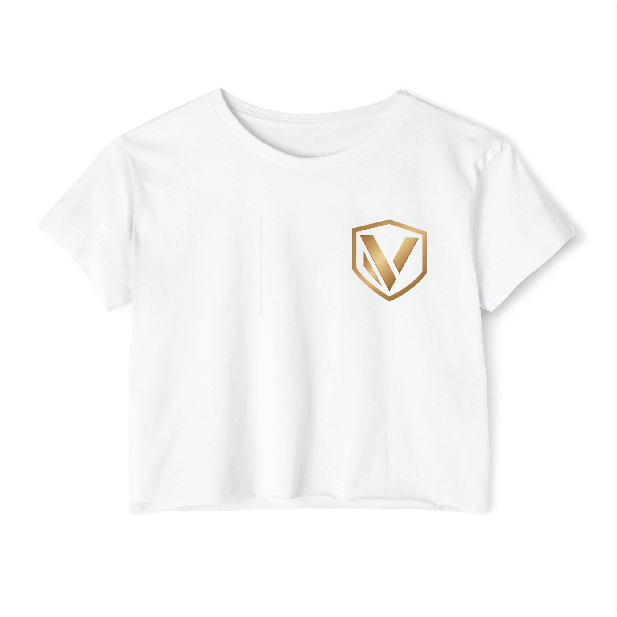 Festival Crop Top — Prevalent Vitals Gold Logo