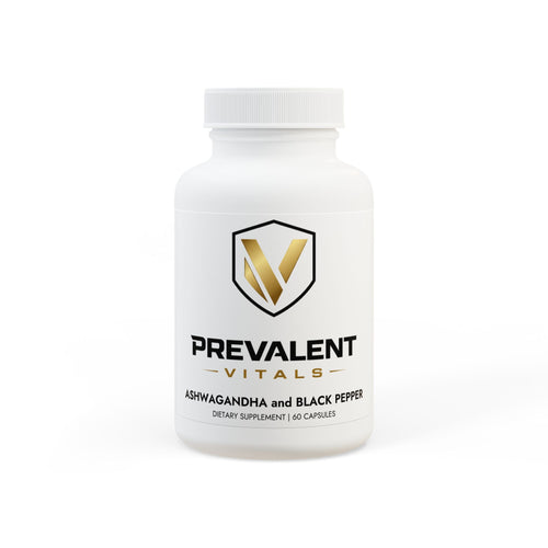 Ashwagandha and Black Pepper Supplement (60 capsules)