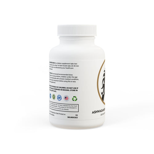 Ashwagandha and Black Pepper Supplement (60 capsules)